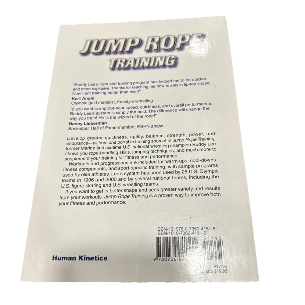 Jump Rope Training‎ by Buddy Lee (2003, Trade Paperback)
